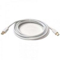 cabo Mini Displayport 3GO CMDPMDP-2M/ Mini Displayport Macho - Mini Displayport Macho/ 2m/ branco