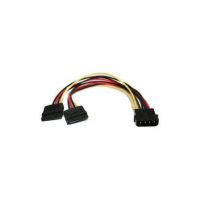 Adaptador Alimentação Molex a SATA 3GO CPSATAY/ Molex Macho - 2x SATA Fêmea