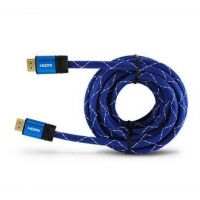 cabo HDMI 2.0 4K 3GO CHDMI52/ HDMI Macho - HDMI Macho/ 5m/ Azul