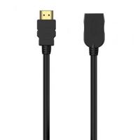 cabo Alargador HDMI Aisens A120-0544/ HDMI Macho - HDMI Hembra/ 1m/ Preto