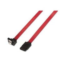 cabo SATA Aisens A130-0156/ SATA Macho - SATA Macho/ 0.5cm/ Vermelho