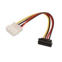 cabo Alimentação SATA Aisens A131-0160/ Molex 4 PIN Macho - SATA Hembra/ 16cm