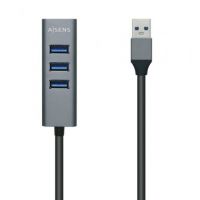 Hub USB 3.0 Aisens A106-0507/ 4 Portas USB