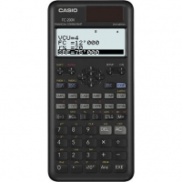 Calculadora Científica Casio FC-200V-2/ Preta