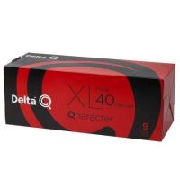 Cápsula Delta Qharacter para cafeteras Delta/ caixa de 40