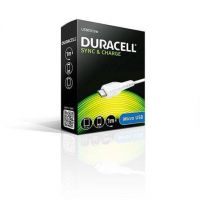 cabo USB 2.0 Duracell USB5013W/ USB Macho - MicroUSB Macho/ 1m/ branco