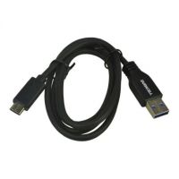 cabo USB 3.0 Tipo-C Duracell USB5031A/ USB Tipo-C Macho - USB Macho/ 1m/ Preto