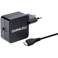 Carregador de parede Duracell DMAC10-EU/ 1xUSB/ 2.4A