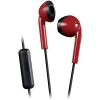 Auriculares JVC HA-F19M-RB/ com Micrófono/ Jack 3.5/ Rojos