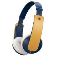 Auriculares Infantiles Inalámbricos JVC Tinephone HA-KD10W/ Bluetooth/ Amarillos e Azules