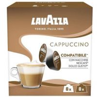 Cápsula Lavazza Cappuccino para cafeteras Dolce Gusto/ caixa de 16