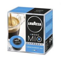 Cápsula Lavazza Cremosamente Dek para cafeteras A Modo Mio/ caixa 16