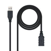  Nanocable 10.01.0901-BK cabo USB 1 m USB 3.2 Gen 1 (3.1 Gen 1) USB A Preto 