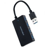 Hub USB 3.0 Nanocable 10.16.4403/ 4 Portas USB/ Preto