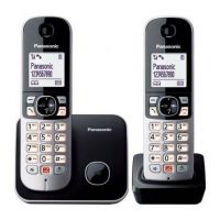 Telefone Sem Fios Panasonic KX-TG6852/ Pack DUO/ Preto
