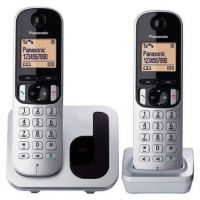 Telefone Sem Fios Panasonic KX-TGC212PL/ Pack DUO/ prata