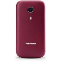 Telefone Móvil Panasonic KX-TU400EXR para Personas Mayores/ Vermelho Granate