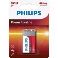 Bateria alcalina Philips 6LR61P1B/10/9V