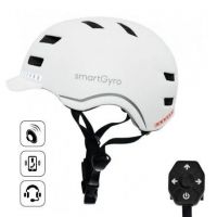 Casco para Adulto SmartGyro Helmet Pro/ Tamaño L/ branco