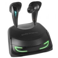 Auriculares Bluetooth Mars Gaming MHI-Ultra com Caixa de carga/ Autonomía 7-8h/ Negros