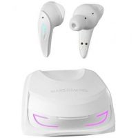 Auriculares Bluetooth Mars Gaming MHI-Ultra com Caixa de carga/ Autonomía 7-8h/ Blancos