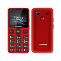 Telefone Móvil Telefunken S415 para Personas Mayores/ Vermelho