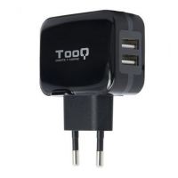 Carregador de parede TooQ TQWC-1S02/ 2xUSB/ 17W