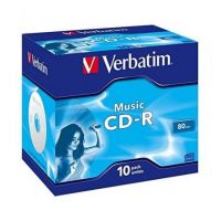CD-R Verbatim Music 16X/ Caixa - 10 unidades
