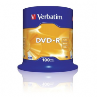 Verbatim DVD-R Matt Silver 4,7 GB 100 unidades