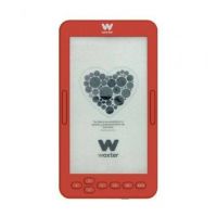 Livro electrónico Ebook Woxter Scriba 195 S/ 4.7'/ tinta electrónica/ Vermelho