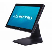 SITTEN POS T8350 II - ECRÃ 15", TOUCH CAP., INTEL J3455, 8GB, 120GB SSD, 1X RS232, 1X VGA, 1X RJ45, 4X USB, FANLESS. WATERPROF. ALUM