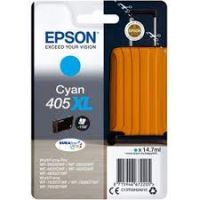 Epson 405XL - 14.7 ml - azul ciano - original - tinteiro - para WorkForce WF-7830, 7835, 7840, WorkForce Pro WF-3820, 3825, 4820, 4825, 4830, 7840