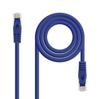 cabo RED LATIGUILLO RJ45 CAT.6A LSZH UTP AWG24, 1M AZUL NANOcabo