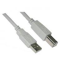 cabo USB 2.0 IMPRESORA, TIPO A/M-B/M 1.8M cinzento