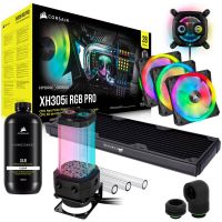 Kit de Refrigeração Líquida Personalizada Corsair Hydro X Series iCUE XH305i RGB PRO Preto