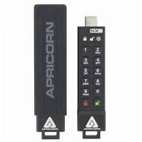 Apricorn Aegis Secure Key 3NXC unidade de memória USB 64 GB USB Type-A 3.2 Gen 1 (3.1 Gen 1) Preto