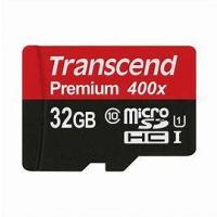 Transcend 32GB microSDHC Class 10 UHS-I MLC Classe 10