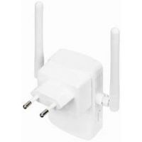 DIGITUS 300 Mbps Wireless Repeater 2,4 GHz+USB-Ladeanschluß