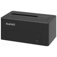 DOCKING STATION PARA DISCOS RIGIDOS 2.5/3.5 SATA USB 3.1 PRETA - MAIWO