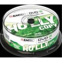 Emtec - DVDs virgem 4,7 GB DVD-R 25 unidades