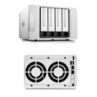 NAS TERRAMASTER F4-421 PARA 4 HDD/SSD, RAID 0, 1, 5, 6, 10 CPU QC J3455 1.5GHZ 4GB 2X 1GBE LAN, 2X USB 3.0, HDMI