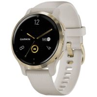 Garmin Venu 2S 2,79 cm (1.1") AMOLED 40 mm Digital 360 x 360 pixels Ecrã táctil Rosa dourado Wi-Fi GPS