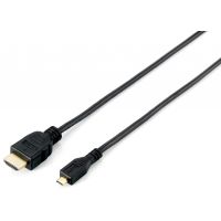 Adaptador HIGHSPEED HDMI para MICROHDMI M/M 2,0M BLACK