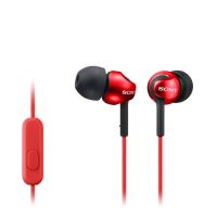 MDR-EX110APR Vermelho - Auscultadores de tipo auricular da série EX