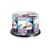 Philips DVD-R 4,7GB 16x Cakebox (50 unidades)