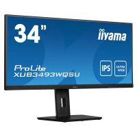 iiyama ProLite XUB3493WQSU-B5 monitor de ecrã 86,4 cm (34") 3440 x 1440 pixels UltraWide Quad HD LED Preto