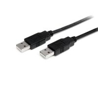 StarTech.com 1.0m USB 2.0 A-A cabo USB 2 m USB A Preto