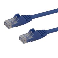 StarTech.com N6PATC1MBL cabo de rede Azul 1 m Cat6 U/UTP (UTP)