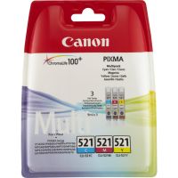 Canon 2934B010 tinteiro 3 unidade(s) Original Ciano, Magenta, Amarelo