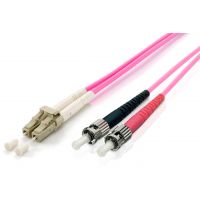 Equip 255541 cabo de fibra ótica 1 m LC ST OM4 Violeta